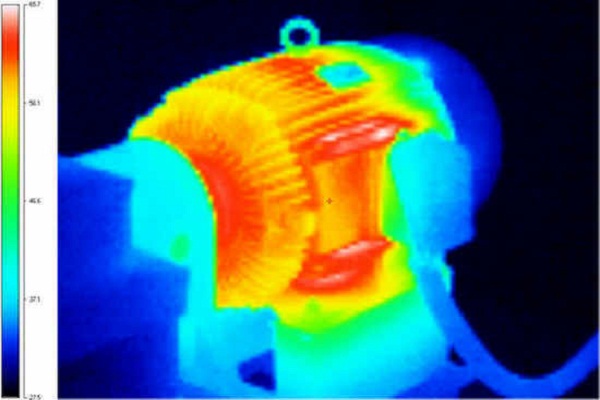 Thermal Image Of Motor